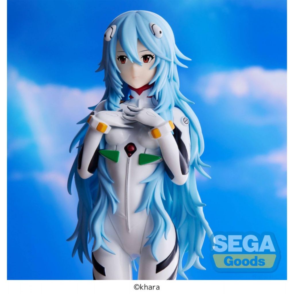 Sega SPM Ayanami Rei Long Hair Ver. Evangelion 3.0+1.0 Figure