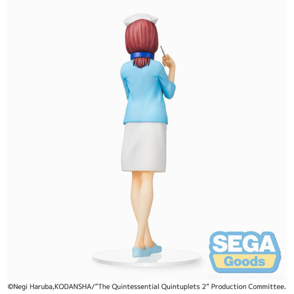 Sega SPM Nakano Miku Nurse Ver. Quintessential Quintuplets Figure