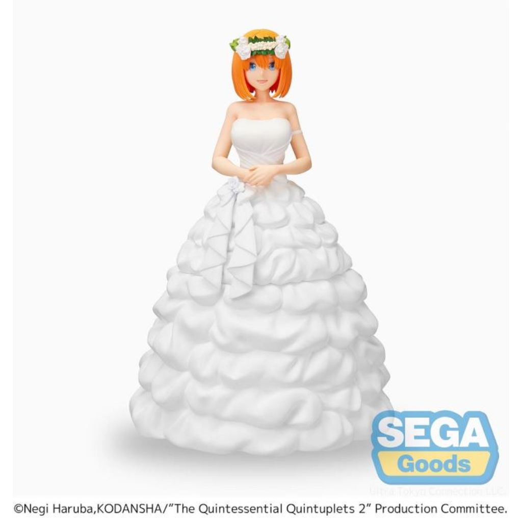 Sega SPM Nakano Yotsuba Wedding Ver Quintessential Quintuplets Figure