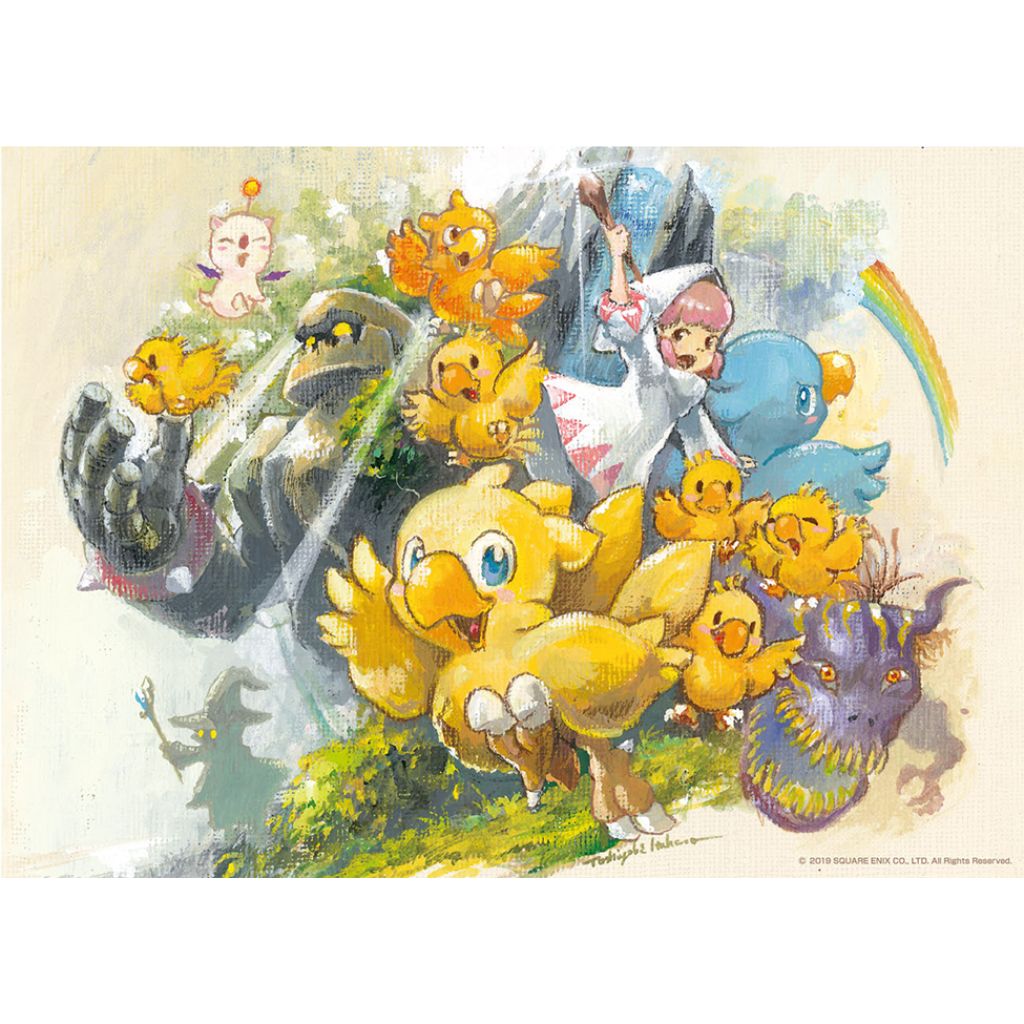 Square Enix Final Fantasy Chocobo Party Up 1000pcs Jigsaw Puzzle (70cm x 50cm)