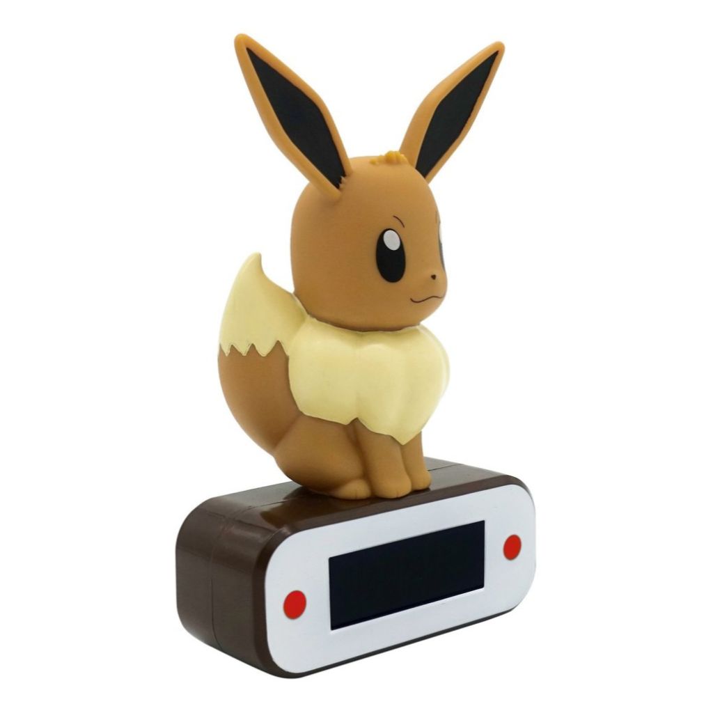 Teknofun Pokemon Eevee Digital LED Alarm Clock