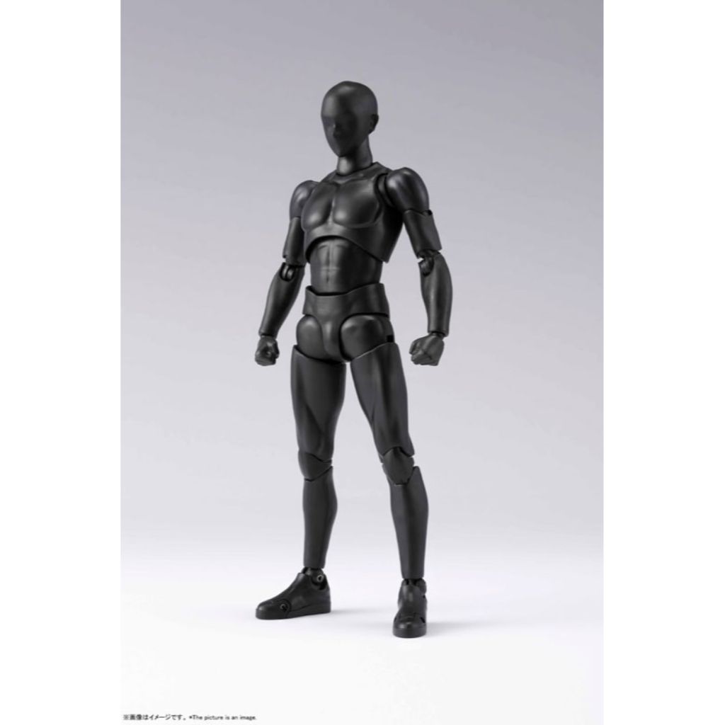 Bandai S.H.Figuarts Body Kun DX SET 2 (Solid black Color Ver.)