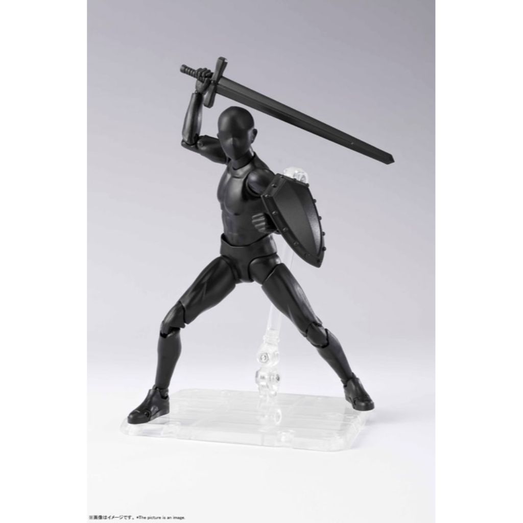 Bandai S.H.Figuarts Body Kun DX SET 2 (Solid black Color Ver.)