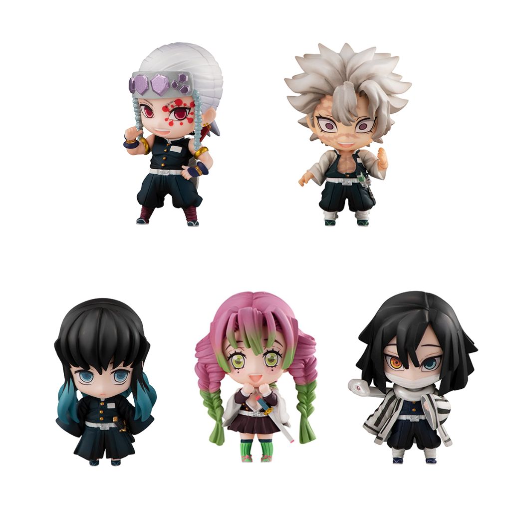 Megahouse Tanjiro And The Hashiras Mascot Set A And B Box (With Gift) Kimetsu No Yaiba Demon Slayer