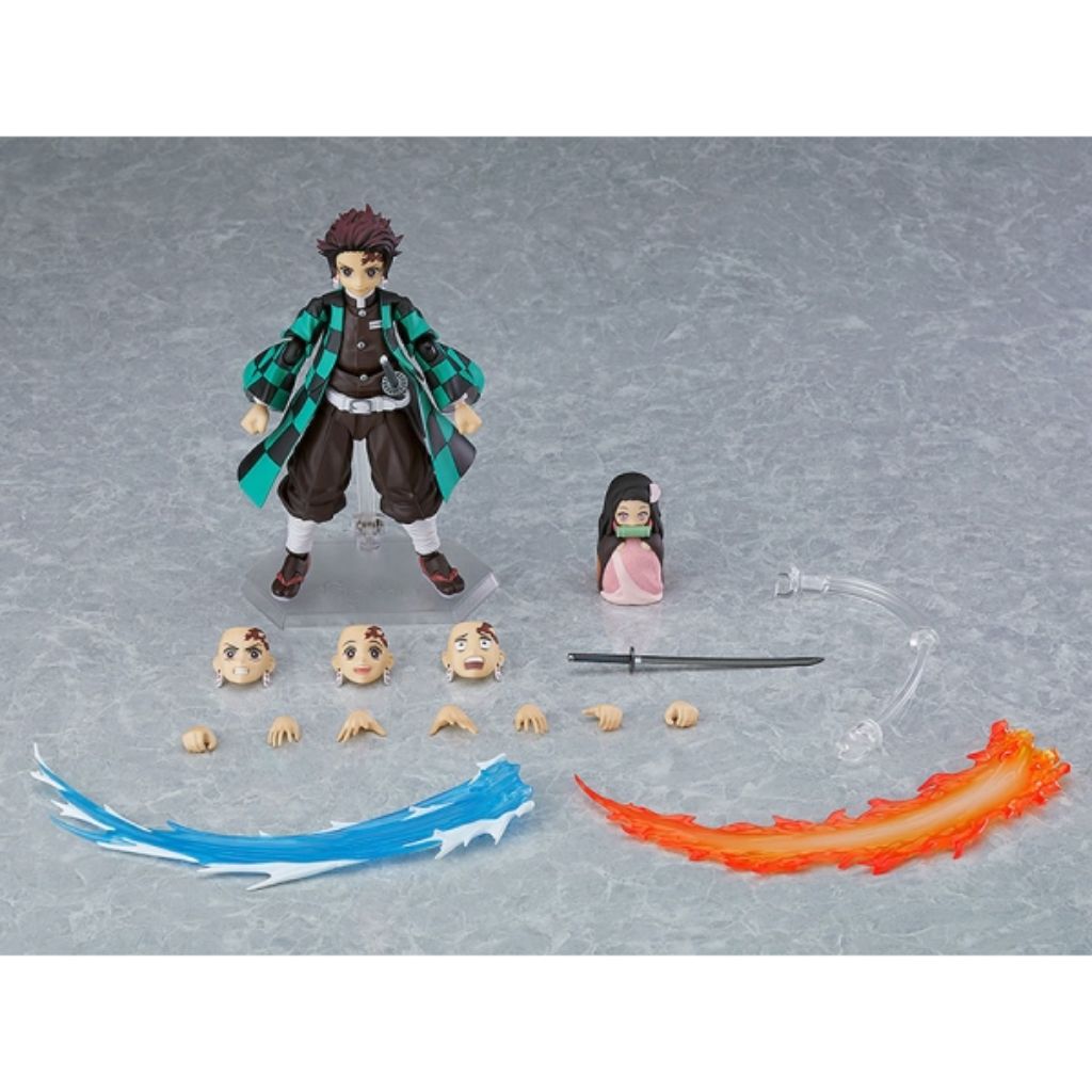 Max Factory Figma 498-DX Tanjiro Kamado DX Edition Demon Slayer Kimetsu No Yaiba