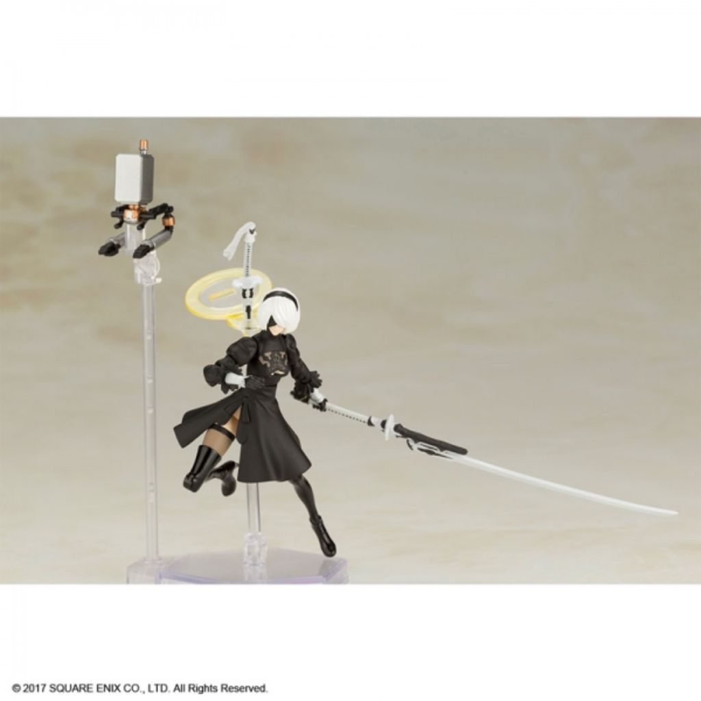 Square Enix NieR:Automata - Flight Unit Ho229 Type-B & 2B (YoRHa No. 2 Type B) Plastic Kit