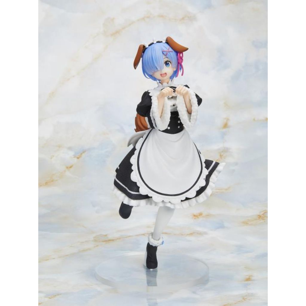 Taito Rem Memory Snow Wanko Ver Re:Zero Coreful Figure