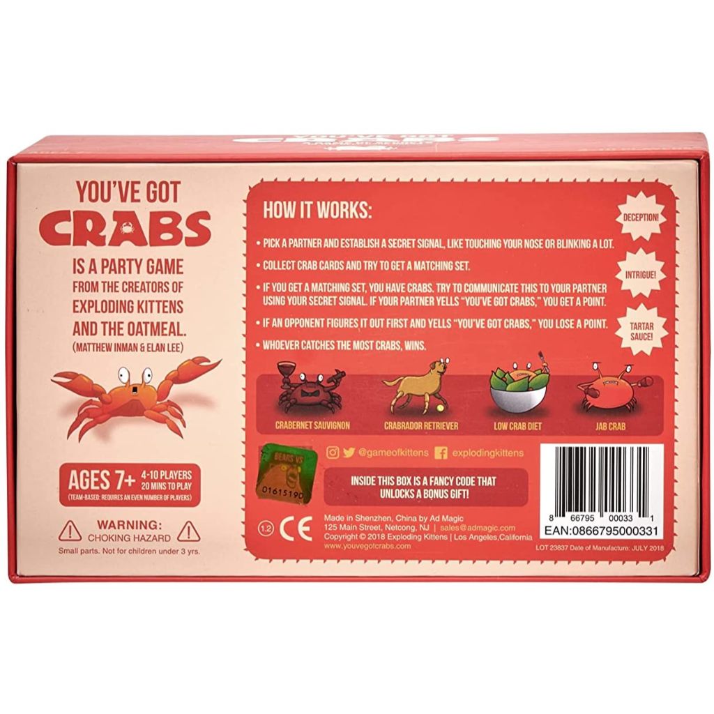 You've Got Crabs Core Deck