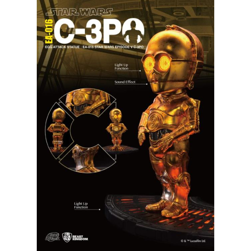 Beast Kingdom Egg Attack EA-016 C-3PO EPV Star Wars