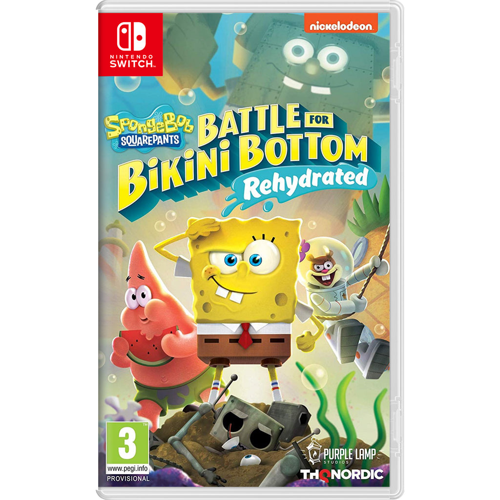 NSW SpongeBob SquarePants: Battle for Bikini Bottom - Rehydrated
