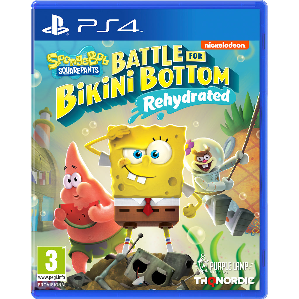 PS4 SpongeBob SquarePants: Battle for Bikini Bottom - Rehydrated