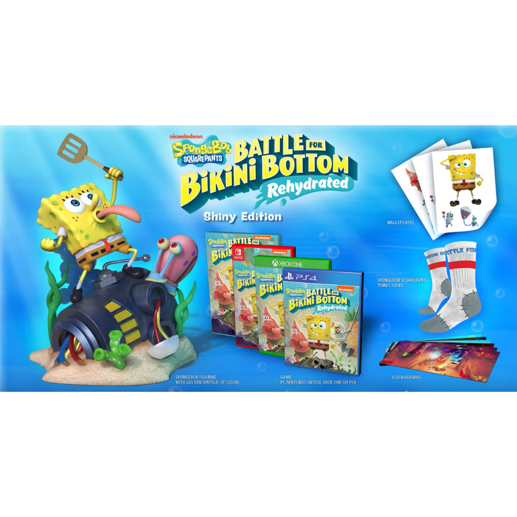 PS4 SpongeBob SquarePants: Battle for Bikini Bottom - Rehydrated