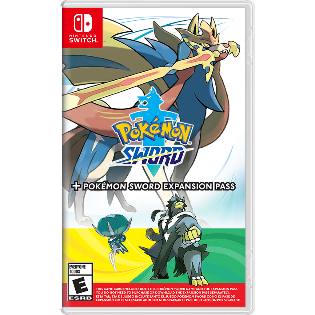 NSW Pokémon Sword + Pokémon Sword Expansion Pass