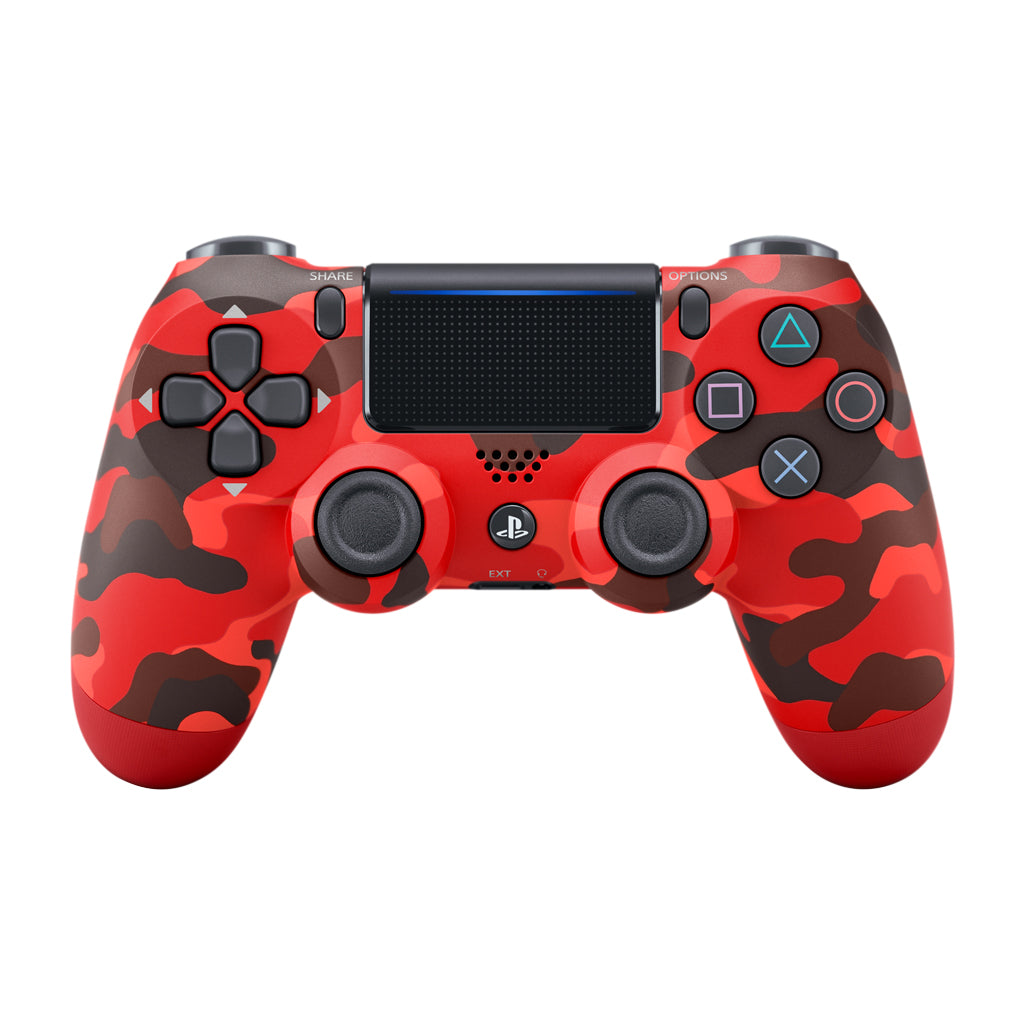 PS4 New DS4 Red Camouflage Controller *Asia