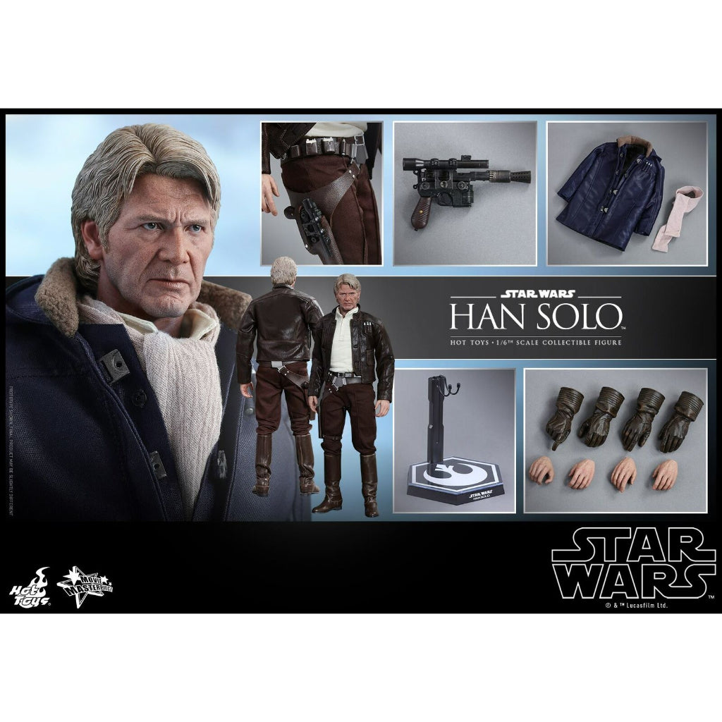 Hot Toys MMS374 Han Solo Star Wars The Force Awaken 1/6th Scale