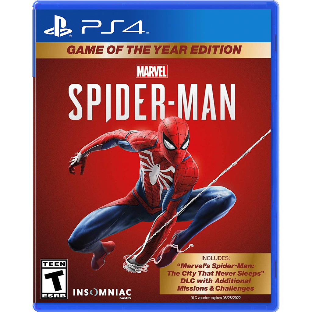 PS4 Marvel's Spider-Man - Game of the Year Edition