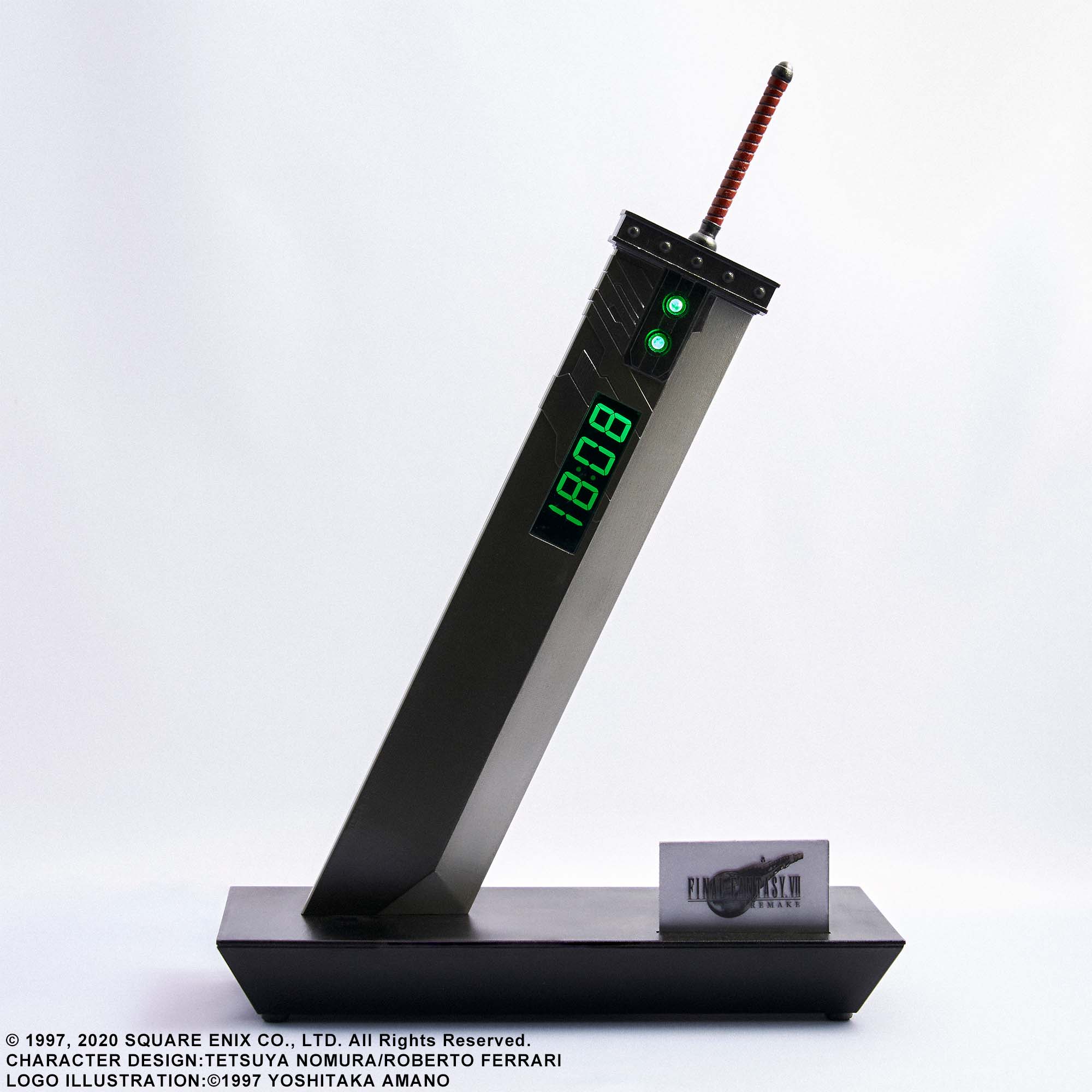 Square Enix Final Fantasy VII Remake Digital Clock - Buster Sword