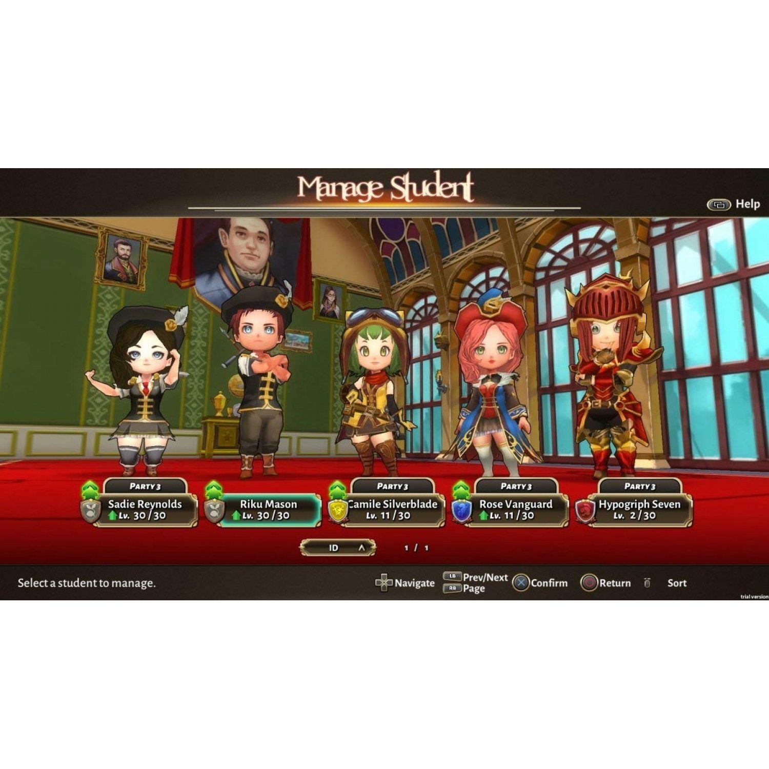 PS4 Valthirian Arc: Hero School Story