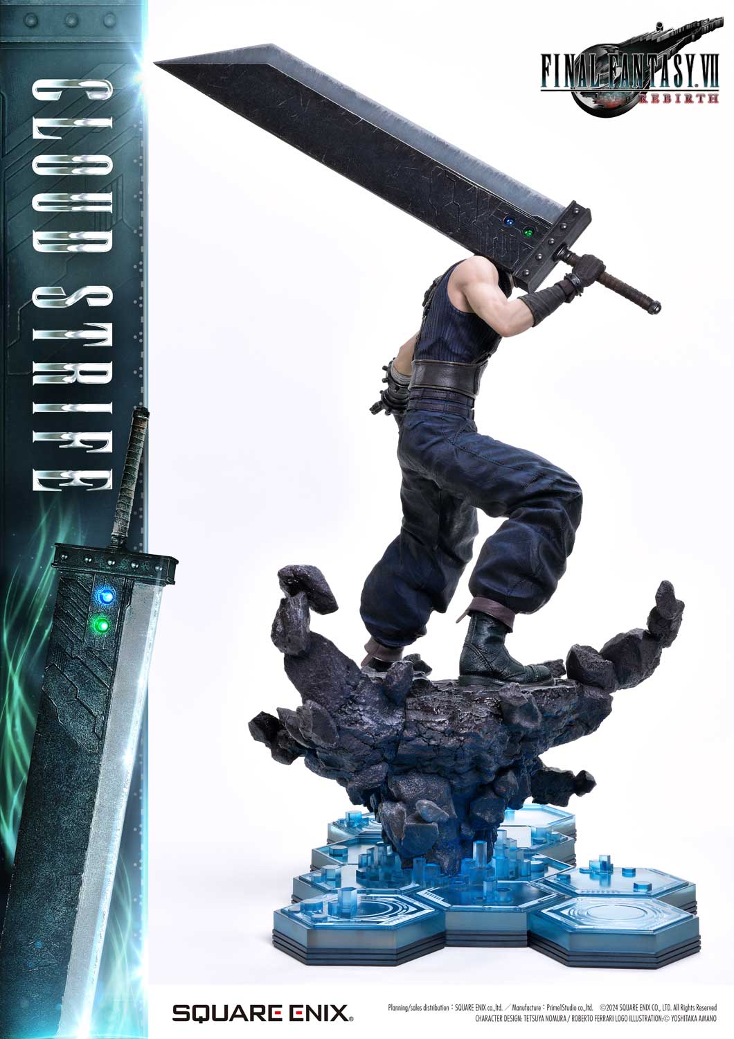 [*RETAIL ONLY PRE-ORDER] Square Enix Masterline Final Fantasy VII Rebirth 1/4 Scale - Cloud Strife