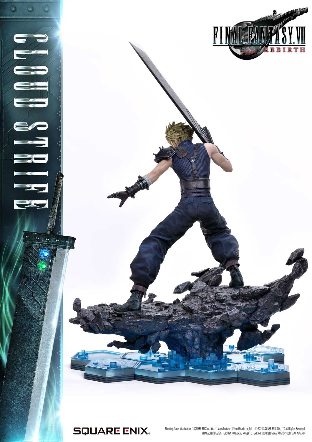 [*RETAIL ONLY PRE-ORDER] Square Enix Masterline Final Fantasy VII Rebirth 1/4 Scale - Cloud Strife