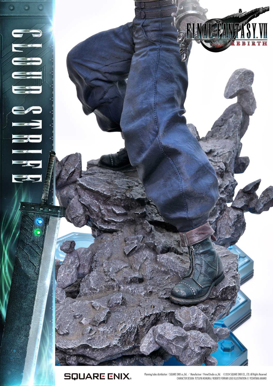 [*RETAIL ONLY PRE-ORDER] Square Enix Masterline Final Fantasy VII Rebirth 1/4 Scale - Cloud Strife