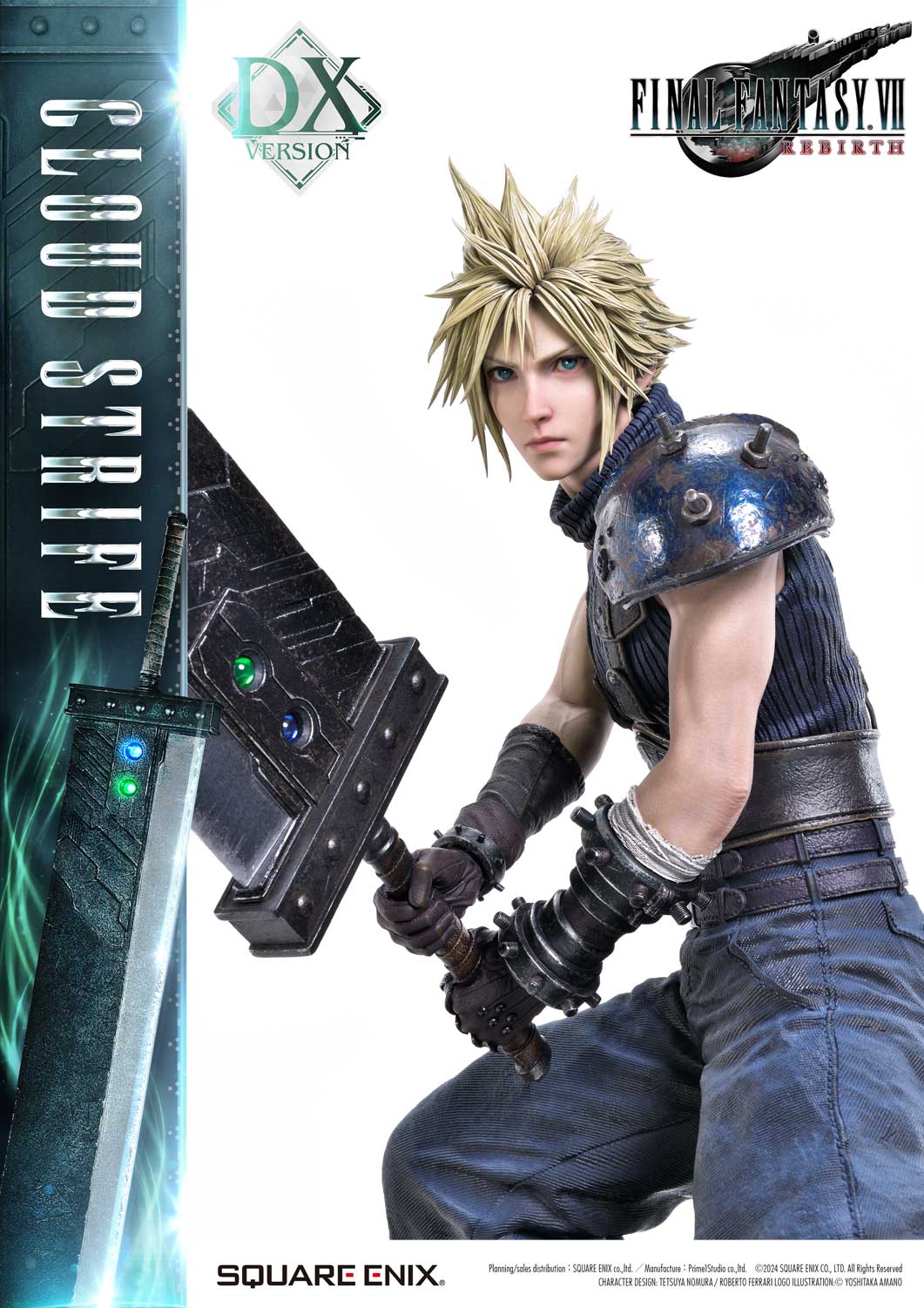 [*RETAIL ONLY PRE-ORDER] Square Enix Masterline Final Fantasy VII Rebirth 1/4 Scale - Cloud Strife Deluxe Ver.