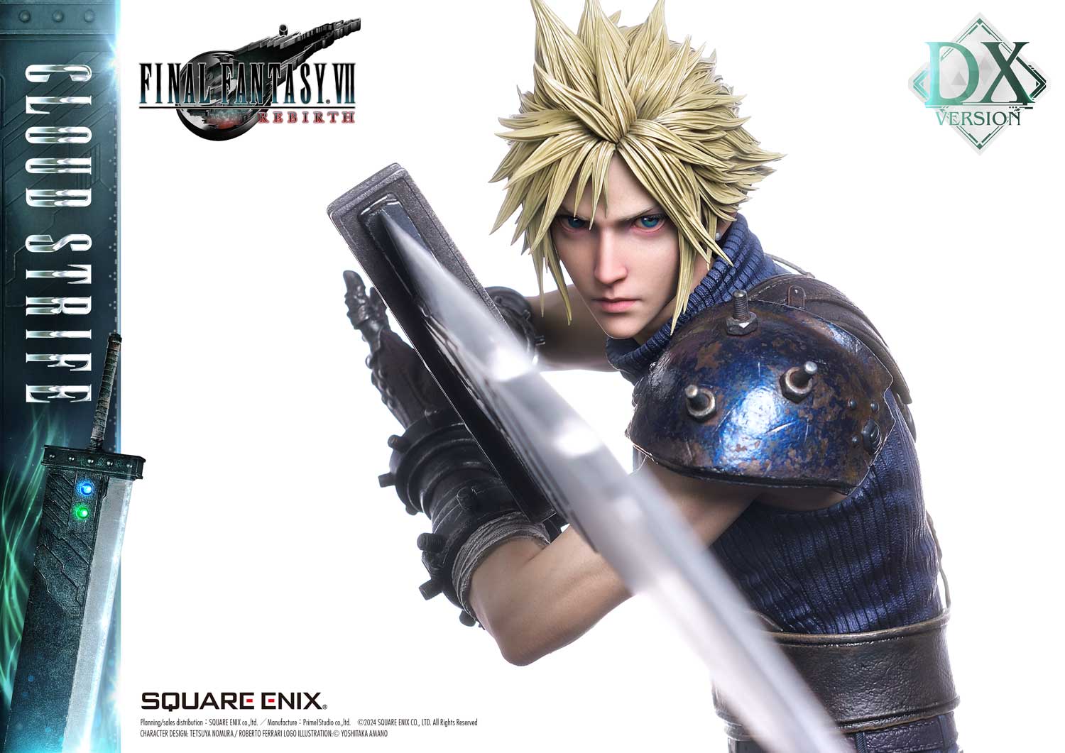 [*RETAIL ONLY PRE-ORDER] Square Enix Masterline Final Fantasy VII Rebirth 1/4 Scale - Cloud Strife Deluxe Ver.