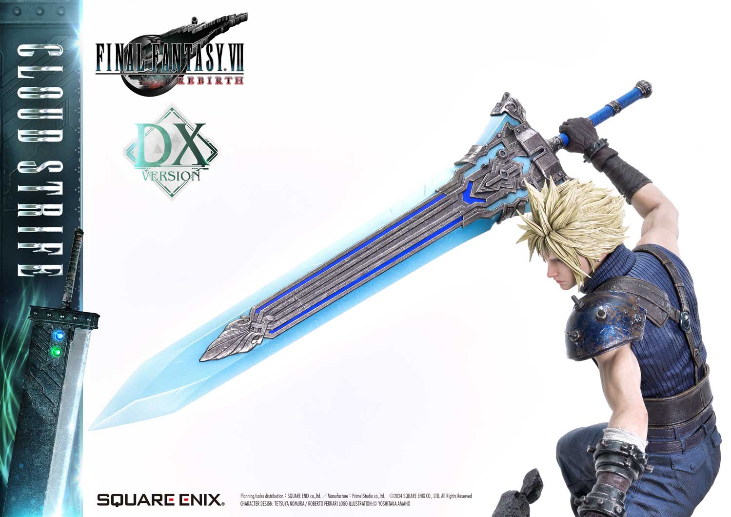 [*RETAIL ONLY PRE-ORDER] Square Enix Masterline Final Fantasy VII Rebirth 1/4 Scale - Cloud Strife Deluxe Ver.