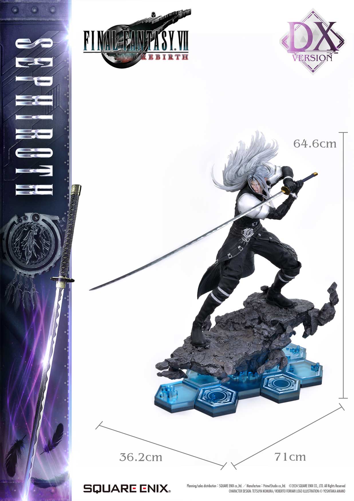 [*RETAIL ONLY PRE-ORDER] Square Enix Masterline Final Fantasy VII Rebirth 1/4 Scale - Sephiroth Deluxe Ver.