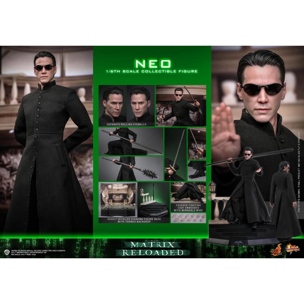 MMS868 The Matrix Reloaded - 1/6th scale Neo