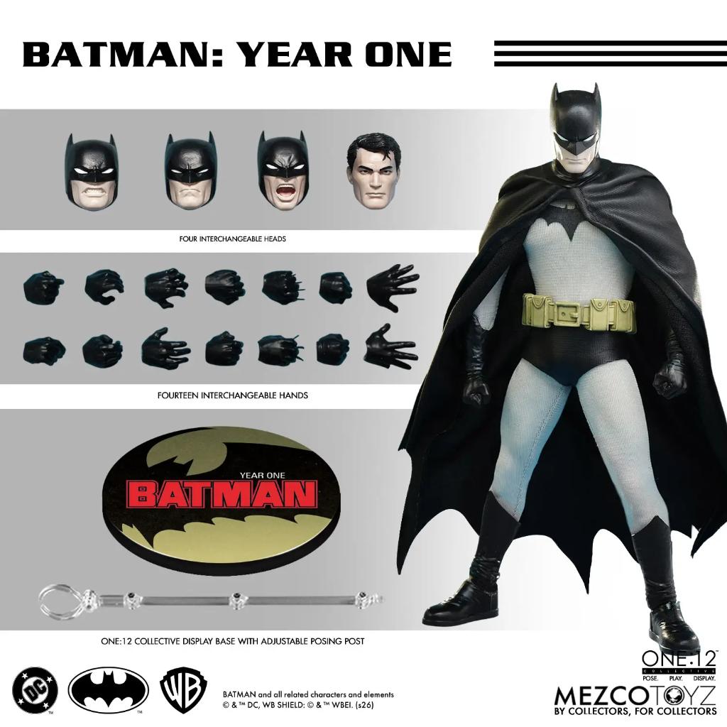 アメコミ MEZCO ONE:12 COLLECTIVE THE BATMAN Mezco Toyz The Batman One:12 Collective Action Figure (214702
