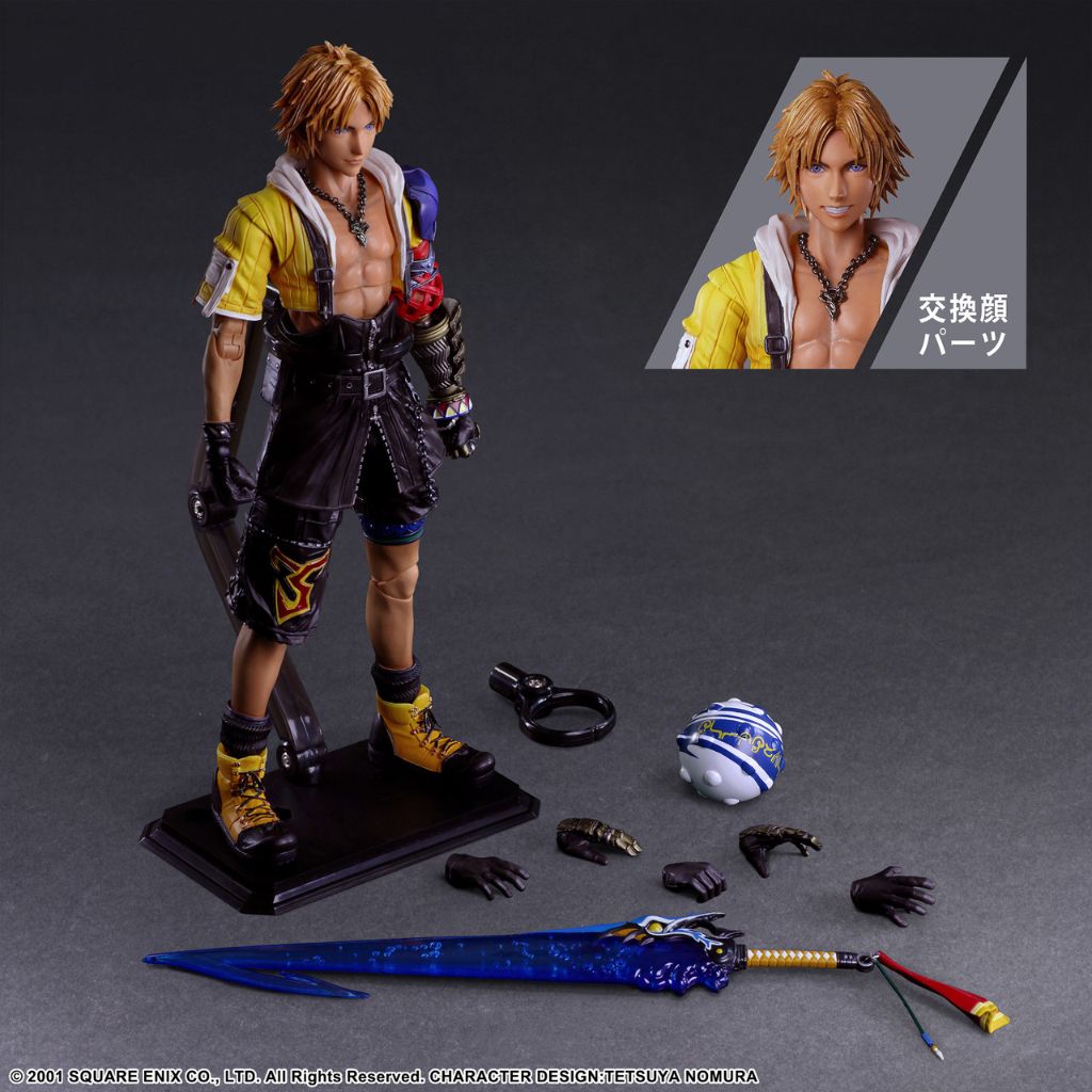 Final Fantasy X Play Arts Kai Action Figure-Tidus