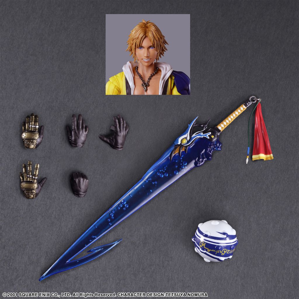 Final Fantasy X Play Arts Kai Action Figure-Tidus