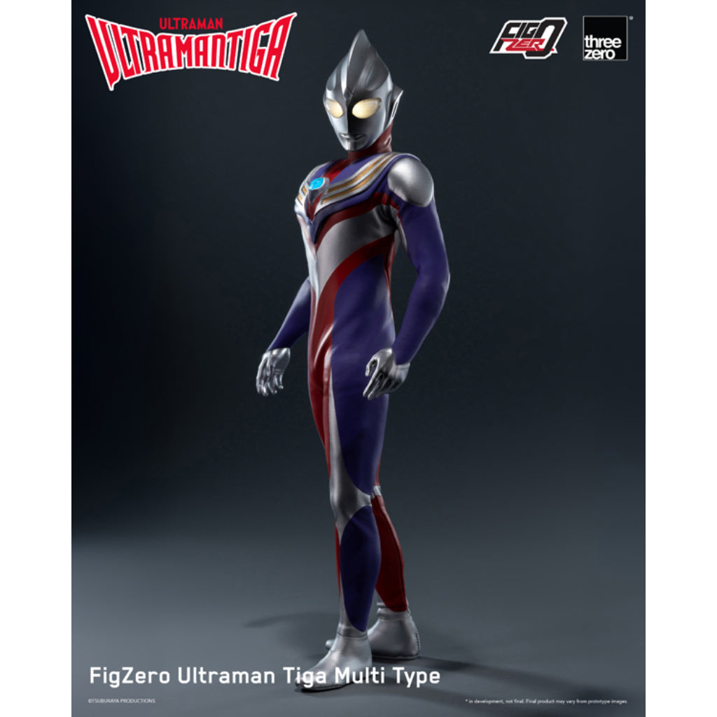FigZero 1/6th Scale Collectible Figure - Ultraman Tiga - Ultraman Tiga Multi Type