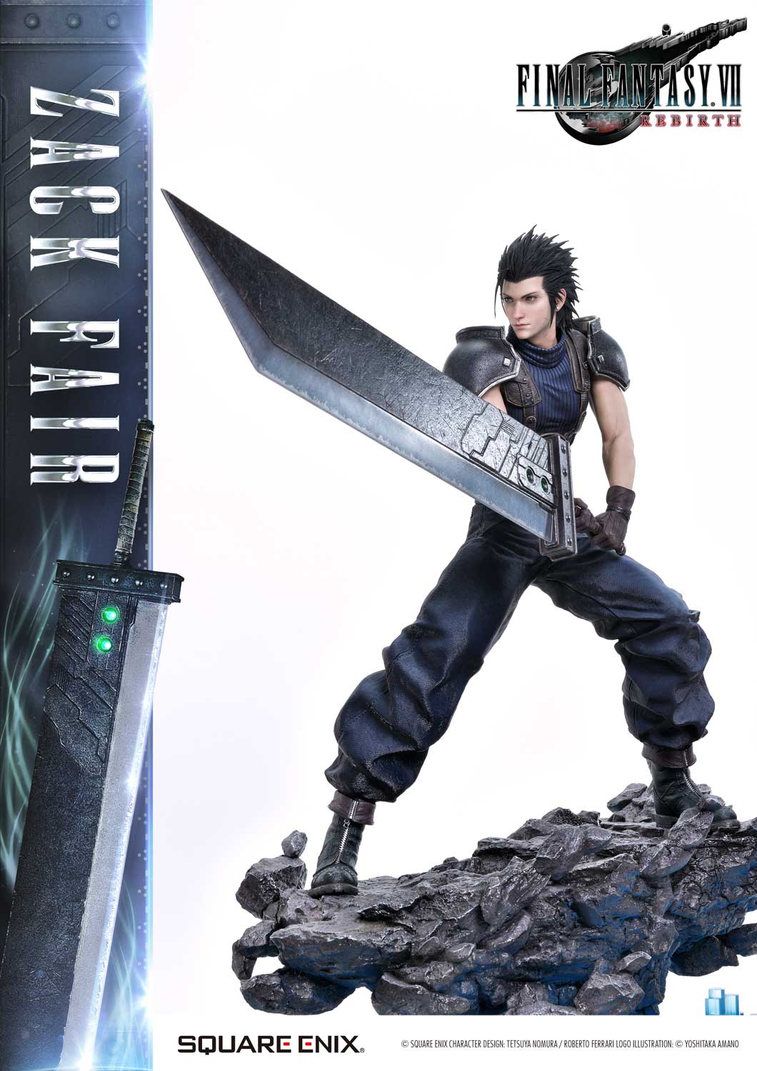 [*RETAIL ONLY PRE-ORDER] Square Enix Masterline Final Fantasy VII Rebirth 1/4 Scale - Zack Fair