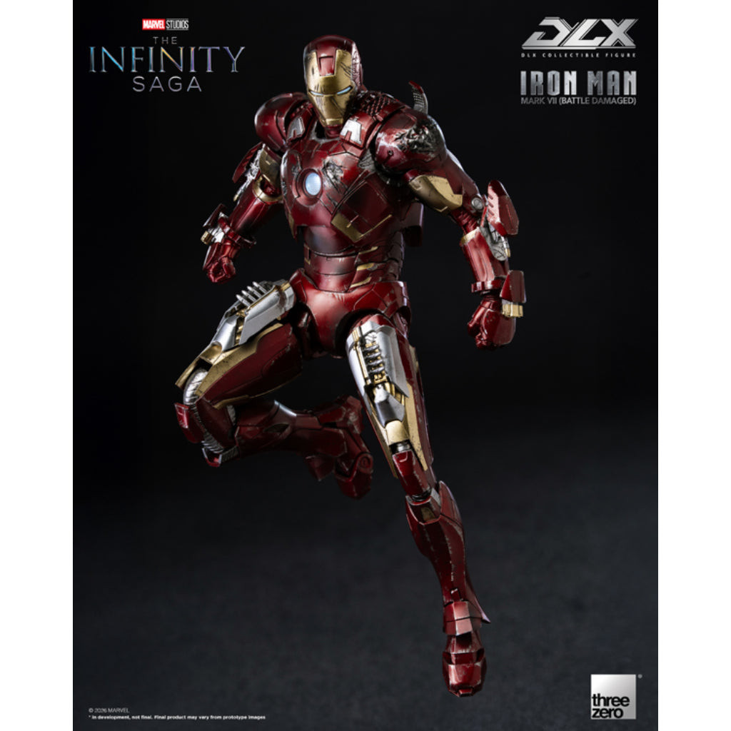 DLX Scale Marvel Studios: The Infinity Saga - Iron Man Mark VII (Battle Damaged)
