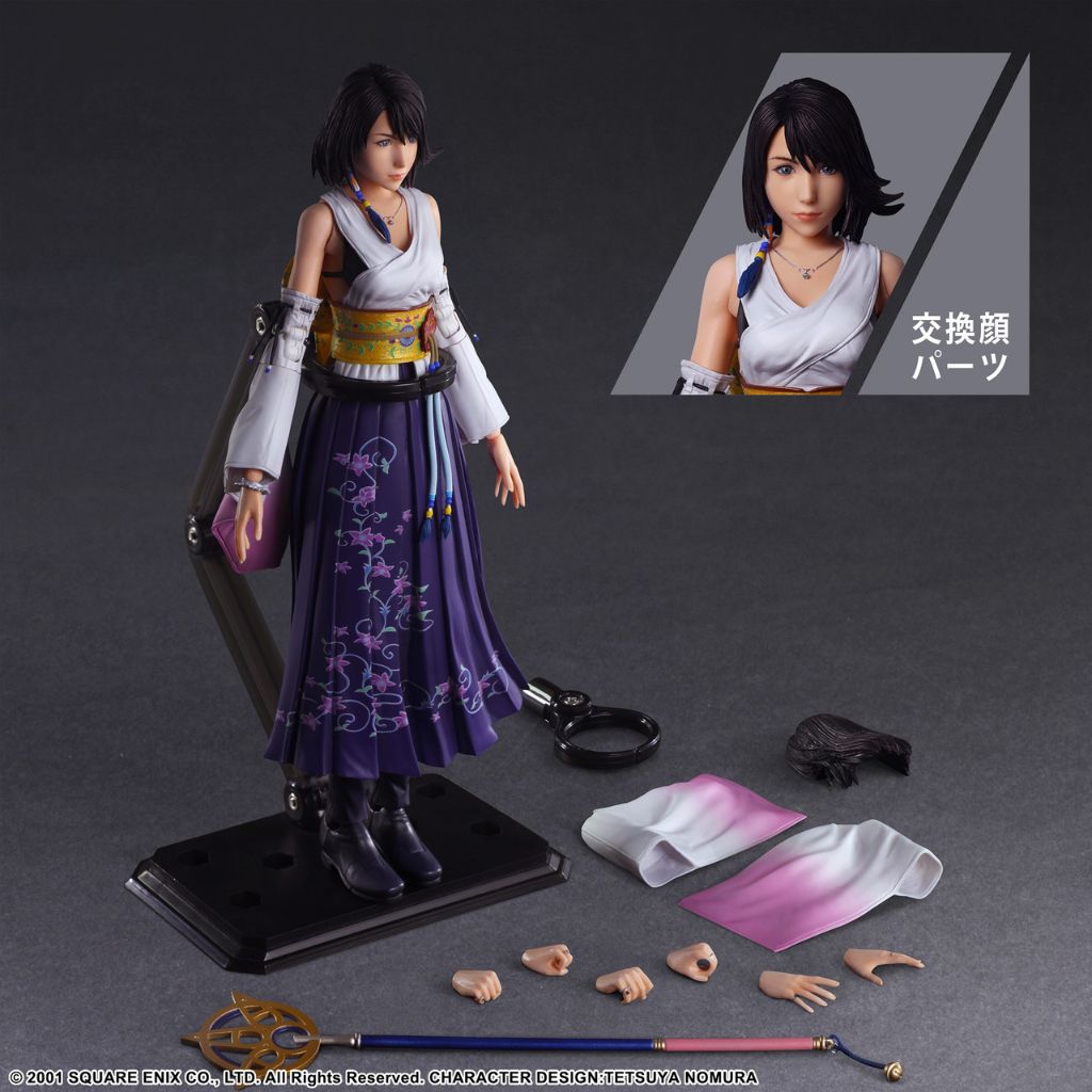 Final Fantasy X Play Arts Kai Action Figure-Yuna