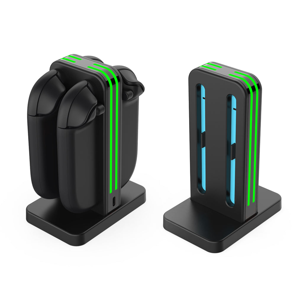 Dobe NS2 4 Slot Standing Charging Dock Black (TNS-3171 Black)