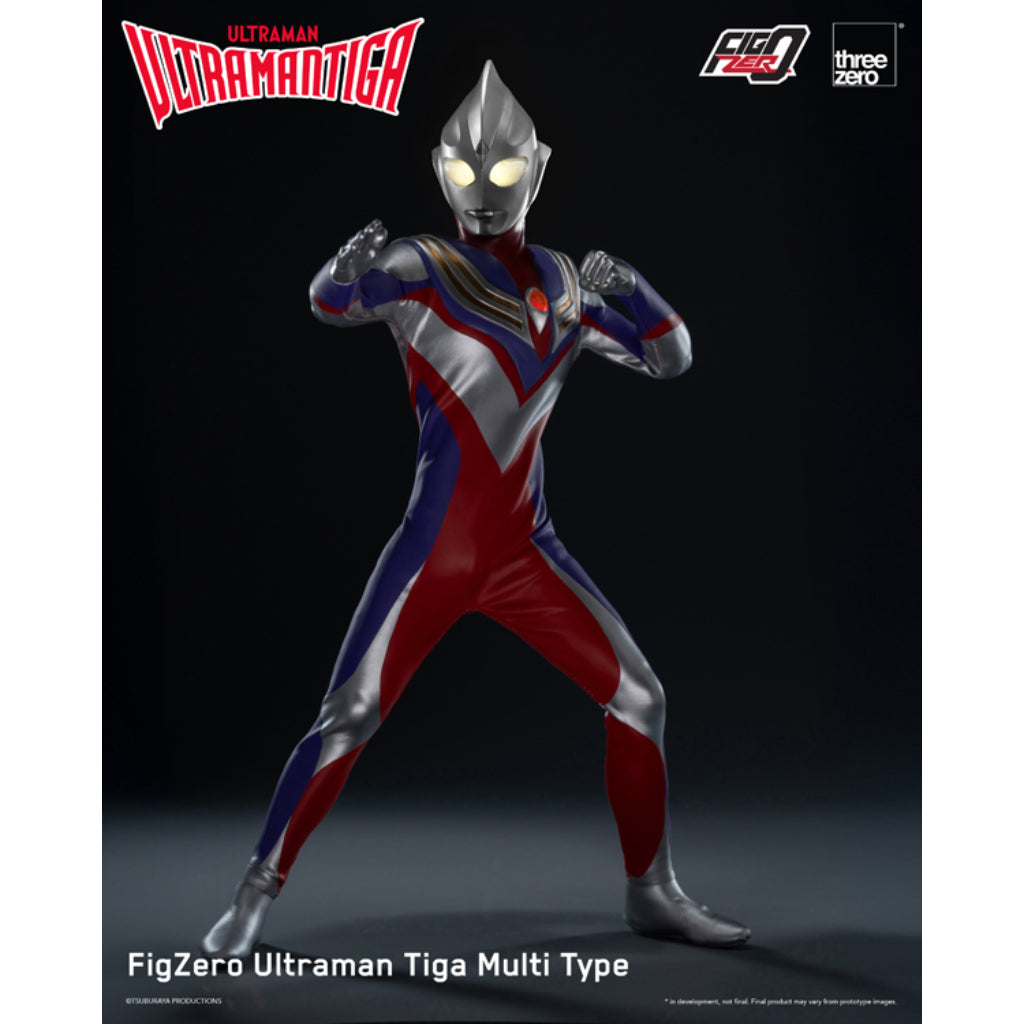 FigZero 1/6th Scale Collectible Figure - Ultraman Tiga - Ultraman Tiga Multi Type