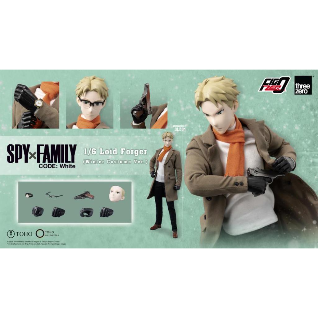 FigZero 1/6th Scale Collectible Figure - Spy x Family Code: White - Loid Forger (Winter Costume Version)