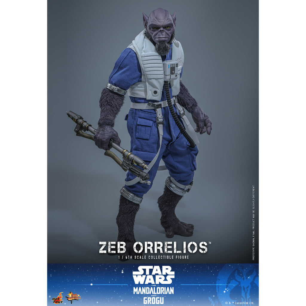 MMS876 Star Wars: The Mandalorian & Grogu - 1/6th Scale Zeb Orrelios
