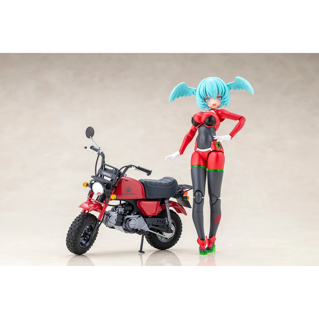 Megami Device - Puni Mofu Racing Xiao with Honda Z50J Gorilla Model Kit [KP881]