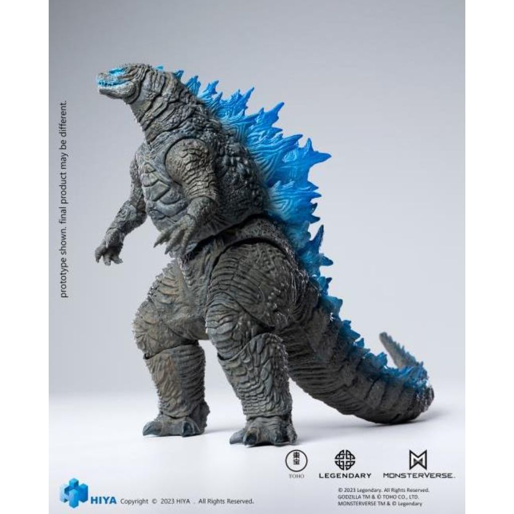 EBG0070 18 Cm Non Scale Godzilla Vs. Kong - Heat Ray Godzilla Translucent Version