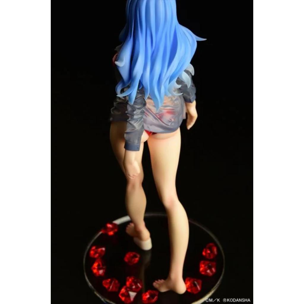 Fairy Tail - Juvia Lockser Gravure Style Red Bikini Wet See-Through Shirt Sp