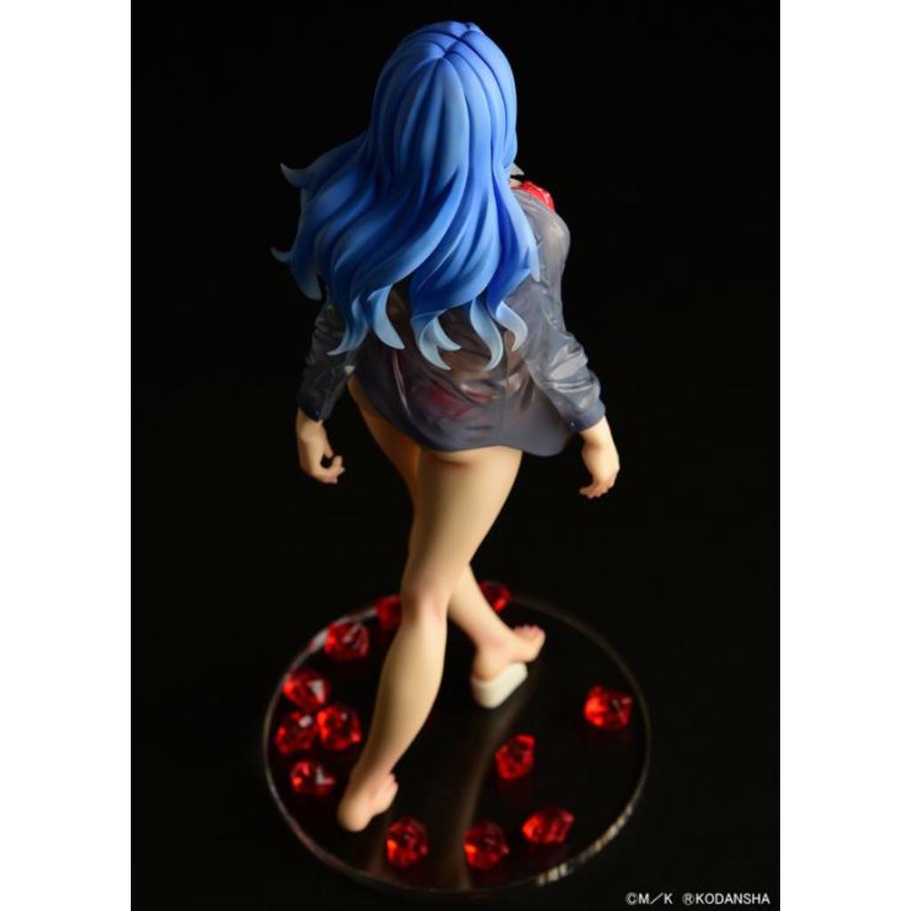 Fairy Tail - Juvia Lockser Gravure Style Red Bikini Wet See-Through Shirt Sp