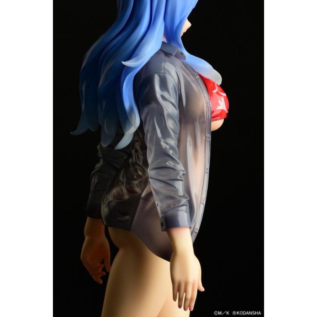 Fairy Tail - Juvia Lockser Gravure Style Red Bikini Wet See-Through Shirt Sp