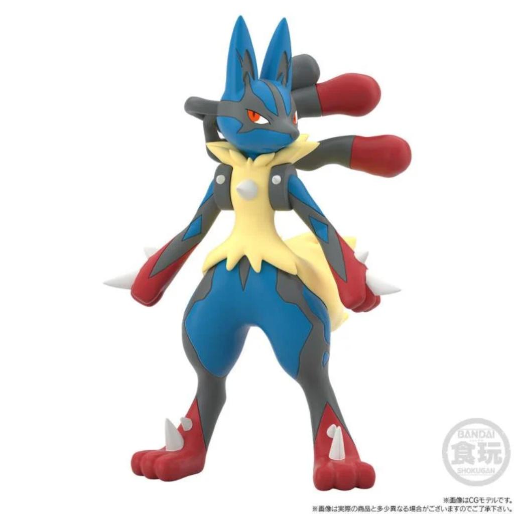 Shokugan Pokemon Scale World Kalos Region - Korrina & Mega Lucario (Bandai Online Shop Exclusive)