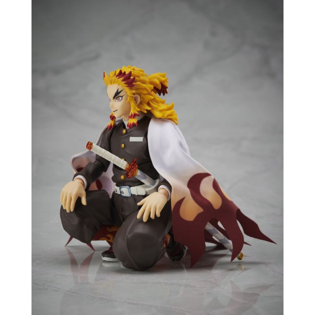 Demon Slayer: Kimetsu No Yaiba - Buzzmod. Kyojuro Rengoku Ver.2 1/12 Scale Action Figure