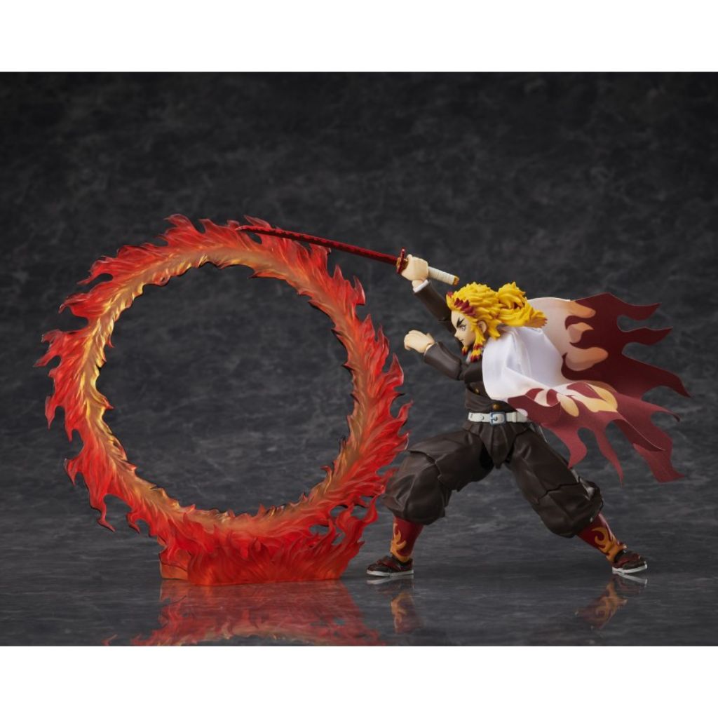 Demon Slayer: Kimetsu No Yaiba - Buzzmod. Kyojuro Rengoku Ver.2 1/12 Scale Action Figure