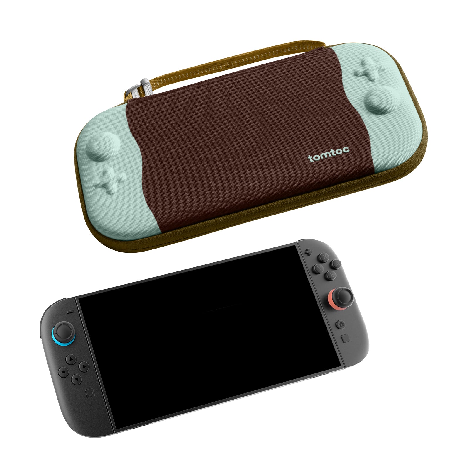 tomtoc FancyCase-G05 Nintendo Switch 2 Slim Case - ChocoMint